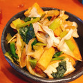 黒胡椒多め好き's cooksnap of when they made 厚揚げ、小松菜、しめじの甘辛煮.