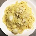 のんのんノンタロス's cooksnap of when they made 白菜と鶏肉のスープパスタ.