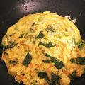 クックCY6T9S☆'s cooksnap of when they made 卵焼き用フライパンでほうれん草の千草焼き.