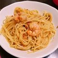 ⓜⓘⓒⓡⓞ's cooksnap of when they made トマト缶なしで！エビとミニトマトのパスタ.