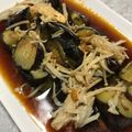 クックGMLE12☆'s cooksnap of when they made 簡単本格ナスとえのきの揚げ浸し.