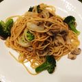 しいたけグッド's cooksnap of when they made マッシュルームと野菜の醤油バターパスタ.