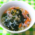 美々☆彡's cooksnap of when they made わかめと白滝のローカロリーdietスープ.