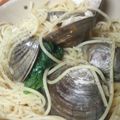 CoffeeCoco's cooksnap of when they made 菜の花とあさりのスパゲッティ.