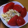 とある双子の父親's cooksnap of when they made 千切りキャベツのツナマヨ揉み海苔サラダ.