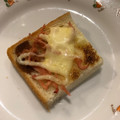 ラクラクダ's cooksnap of when they made 紅しょうがの消費に♡紅しょうがトースト.