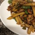 Annjy's cooksnap of when they made ♥豚肉とじゃがいもで青椒肉絲♥.