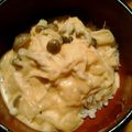 はなこマクラメ's cooksnap of when they made 海老のクリーム煮　バターライス添え.
