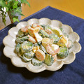 つちかな's cooksnap of when they made えびとゆで卵の簡単サラダ.