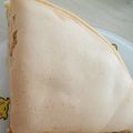 tsuyochan's cooksnap of when they made ふわふわパンケーキ！牛乳不使用.