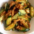 ななそう母's cooksnap of when they made 簡単☆キュウリとツナのキムチ炒め.