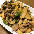 ☆☆☆シェフ岡ちゃん's cooksnap of when they made 筍と鶏肉みそ炒め★チンジャオロース風★.