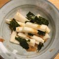 ながぴー♧'s cooksnap of when they made ♡かんたん♡梅〜やまいも短冊.