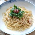 ✳みい✳'s cooksnap of when they made 一人暮らしのランチ簡単大葉とツナのパスタ.