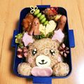 チャムスンℳ﻿'s cooksnap of when they made キャラ弁☆魔法使いプリキュア☆モフルン.