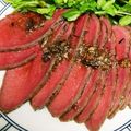 がめらちゃん's cooksnap of when they made 炊飯器とジップロックで簡単鹿肉のロースト.
