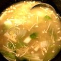 y_u♡'s cooksnap of when they made こうじ味噌と抜群！白菜とえのき茸の味噌汁.