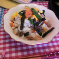 snowdayan's cooksnap of when they made おせちの煮物の残りでちらし寿司♪.