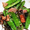 Aya2203104's cooksnap of when they made 簡単絹さやの塩昆布炒め焦がし醤油味.