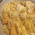 そばのすけ's cooksnap of when they made 簡単おかず、厚揚げとキャベツの豆板醤炒め.
