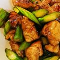 shukima's cooksnap of when they made 即席☆鶏肉とアスパラの照り焼き☆.