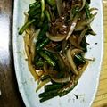 HBLOVE2116's cooksnap of when they made やみつき近江の豚バラとニンニクの芽炒め.