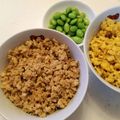 クックE662AA☆'s cooksnap of when they made 鶏そぼろ　お弁当のおかずにも.