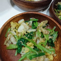なたるな's cooksnap of when they made 小松菜と白菜のごま和え.