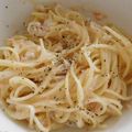 ♪でこ♪'s cooksnap of when they made 鮭フレークとヨーグルトのクリームパスタ.