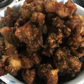 クック3ST1KK☆'s cooksnap of when they made ぼんじりのタレ漬け唐揚げ.