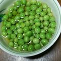 ノンノン21's cooksnap of when they made 〇グリンピース〇めんつゆでお浸ししました.