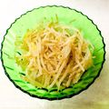 なんじゃいなー's cooksnap of when they made もやしのナムル.