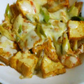 オタンコシェフ's cooksnap of when they made とろりチーズ♪厚揚げのキムチ炒め.