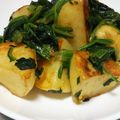 こむぎぱくぱく's cooksnap of when they made ポテトとほうれん草のオイバターソテー.
