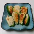 オタ母さん's cooksnap of when they made 簡単☆豆腐でヘルシー★ピーマンの肉詰め.