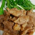 さほまむ's cooksnap of when they made 豚コマバターしょうゆ焼き.