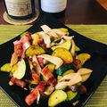 akirams3's cooksnap of when they made ズッキーニとベーコンのオリーブ油炒め.