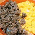 ayutaro_85's cooksnap of when they made ご飯が止まらない♡そぼろ.