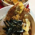 ずんだもちようこ's cooksnap of when they made エビフライの卵とじは、鎌倉丼.
