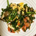 ethnic0229's cooksnap of when they made 塩昆布で♪簡単トマト入りニラ玉.