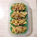 raspberryjam's cooksnap of when they made 鶏ひき肉と筍の炒め物.