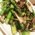☆miyu−☆'s cooksnap of when they made アスパラガスと椎茸の炒め物.