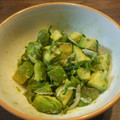 ばたみそーぱん☆'s cooksnap of when they made アボカドと釜揚げしらすの青じそ和え.