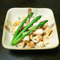 クック目覚め夫's cooksnap of when they made アスパラちくわの明太マヨネーズ和え.