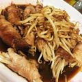 めろn's cooksnap of when they made 節約レシピ 豚肉のモヤシ巻き甘辛味で！.