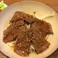 みんく67's cooksnap of when they made 牛カルビど～ん!!.