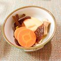 obirara's cooksnap of when they made たけのこ・わらび・人参・椎茸の煮物。.