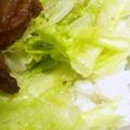島梨寿's cooksnap of when they made これぞずぼら飯!ハーブ香るレタスごはん.