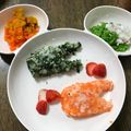 いおんくん's cooksnap of when they made 離乳食 こどもの日に鯉のぼりごはん♥.