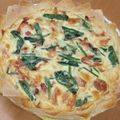 u zumaki's cooksnap of when they made シモーヌの簡単キッシュ♪.
